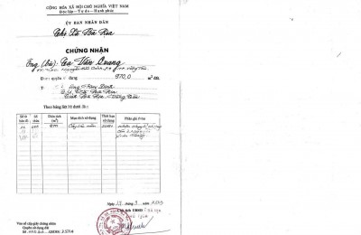 CHÍNH CHỦ CẦN BÁN GẤP LÔ ĐẤT KIM DINH BÀ RỊA TP HCM
